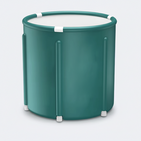 Portable Foldable Bathtub Bucket Large Capacity Bathroom Ice Bath Winter Shower Bathtub Free Installation Adults Baby Swiming